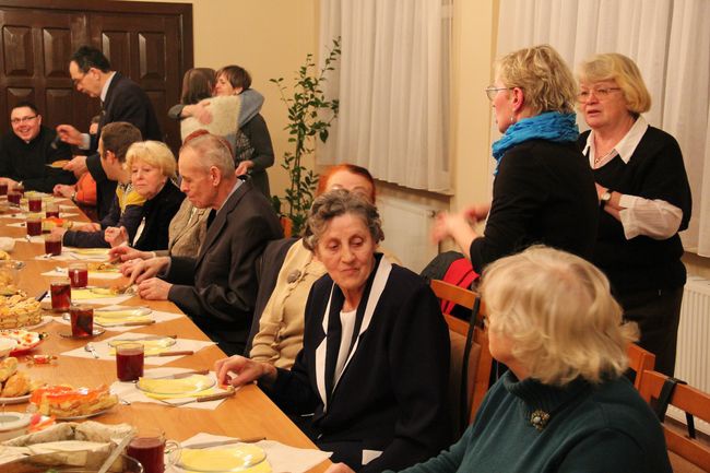 Spotkanie opłatkowe w parafii pw. św. Wojciecha w Koszalinie