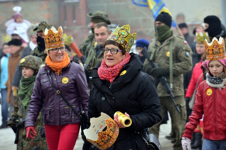 Nowa Ruda Słupiec - orszak - w drodze