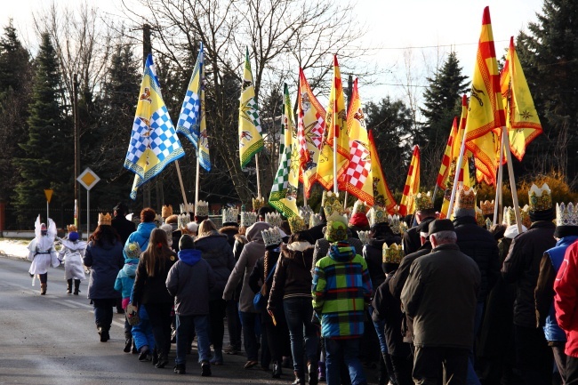 Orszak Trzech Króli w Kłaju