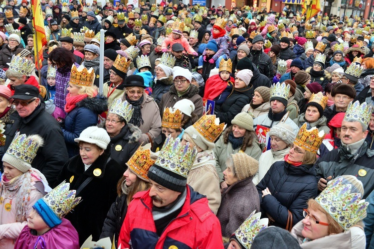 Świdnica - orszak - Rynek