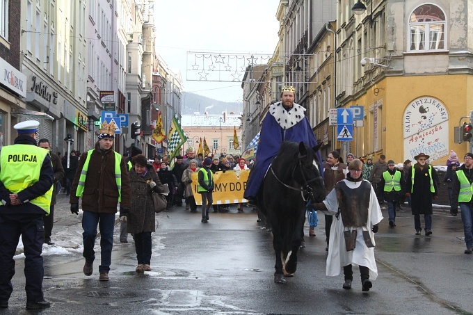 Orszak Trzech Króli w Wałbrzychu