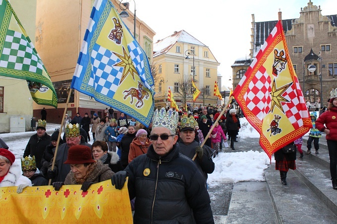 Orszak Trzech Króli w Wałbrzychu