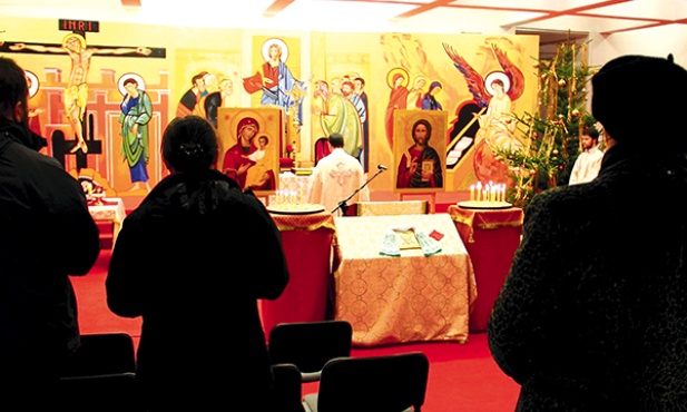 Co niedziela w liturgii sprawowanej w bizantyjsko-ukraińskim obrządku uczestniczy ok. 100 osób  