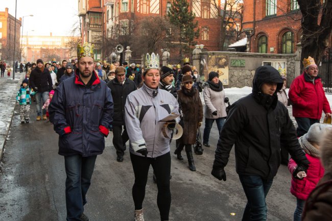 Orszak Trzech Króli 2015 w Bytomiu