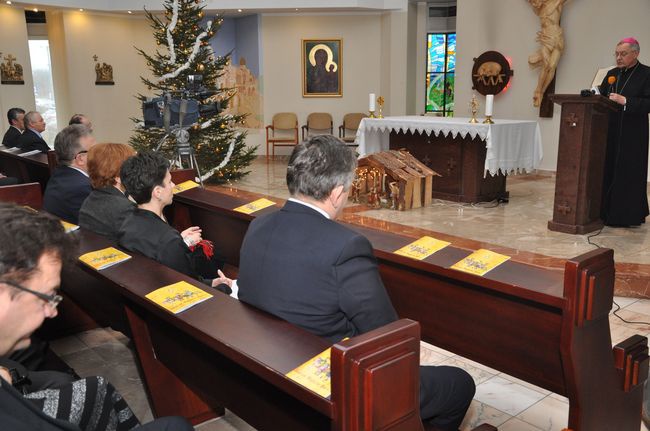 Spotkanie biskupa z samorządowcami