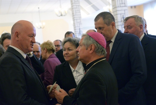 Opłatek samorządowców w radomskim seminarium