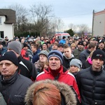 Manifestacja poparcia dla górników kopalni "Brzeszcze"