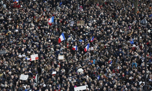 Największa demonstracja w historii Francji 