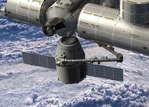 Kosmiczny statek transportowy Dragon dotarł do ISS