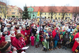  Chocianów po raz pierwszy dołączył do szlachetnego grona orszakowiczów. Ten debiut zgromadził ok. pół tysiąca osób