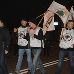 Protest mieszkańców pod kopalnią "Brzeszcze"