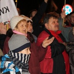 Protest mieszkańców pod kopalnią "Brzeszcze"