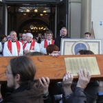 Pożegnanie symboli ŚDM w Tychach