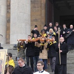 Symbole ŚDM w archikatedrze i seminarium