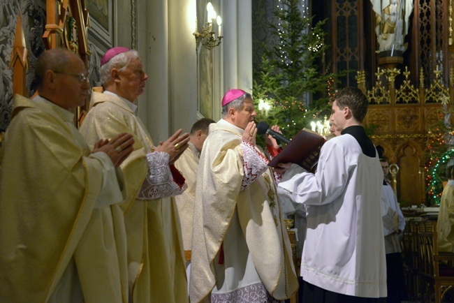 Msza św. w dniu imienin bp. Henryka Tomasika