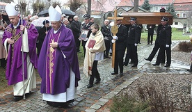  Zmarłego żegnał m.in. jego serdeczny przyjaciel bp Adam Dyczkowski