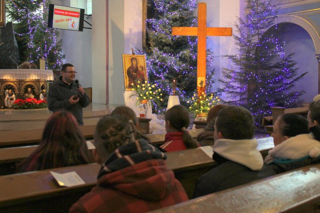 Krzyż i ikona ŚDM w Tarnowskich Górach