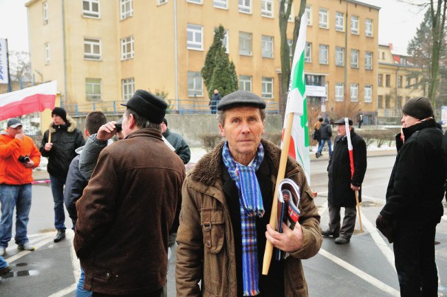 Protest rolników w Lublinie