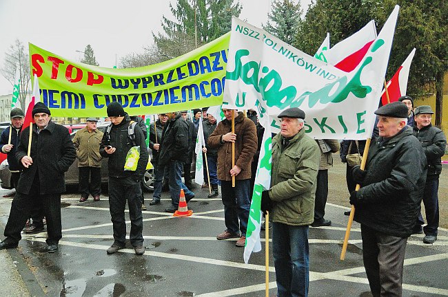 Protest rolników w Lublinie