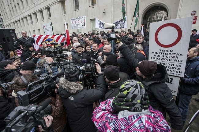 Rolnicy: Sawicki musi odejść