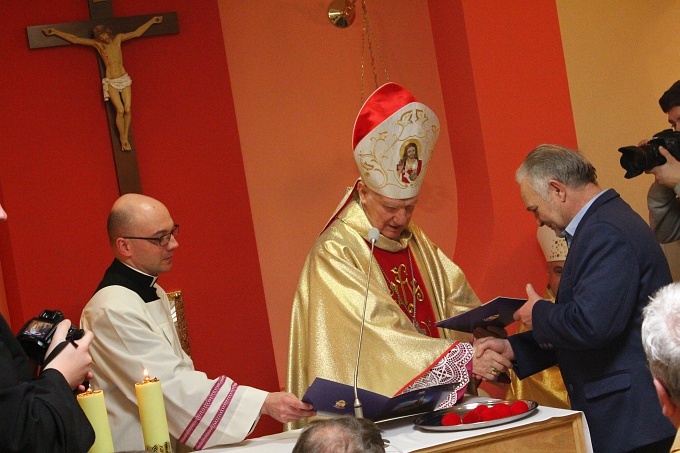 Poświęcenie hospicjum w Świdnicy