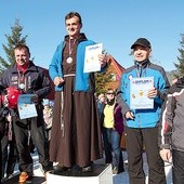  Najlepszy czas zawodów uzyskał o. Dobrosław Mężyk, franciszkanin z Górek Wielkich