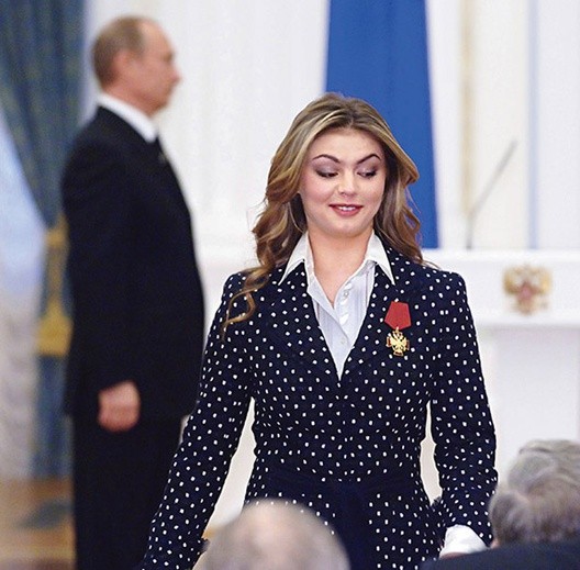 Władimir Putin nagrodził Alinę Kabajewą Orderem Zasługi  dla Ojczyzny II klasy 