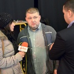 Otwarcie wystawy o kijowskim Majdanie