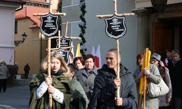 W czasie uroczystości w Żywcu uczczono pamięć "Inki", "Nila", rotmistrza Pileckiego, a także "Bartka"