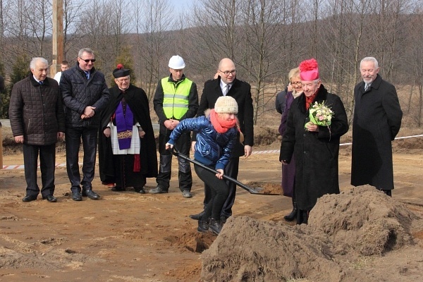 Rozpoczęcie budowy kościoła w Wejherowie