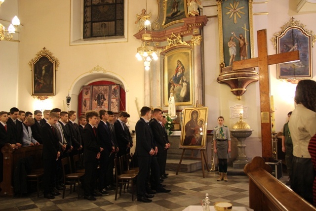 Znaki ŚDM w Strumieniu