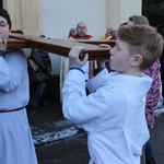 Krzyż ŚDM i ikona Matki Bożej w Wiśle