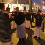 Krzyż ŚDM i ikona Matki Bożej w Żywcu