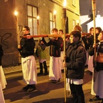 Krzyż ŚDM i ikona Matki Bożej w Żywcu