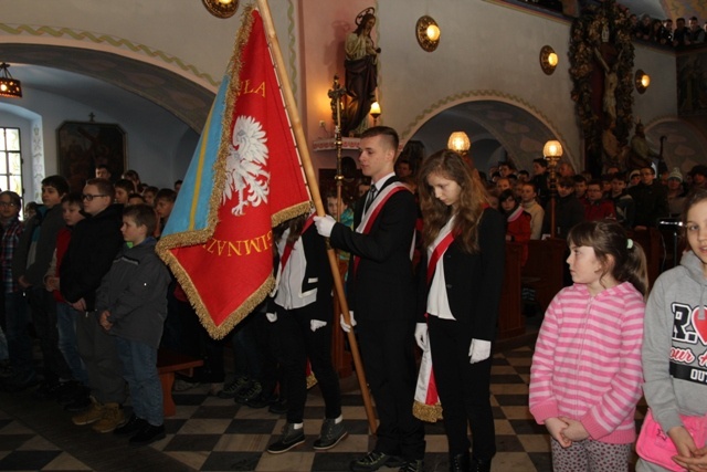 Znaki ŚDM w Istebnej