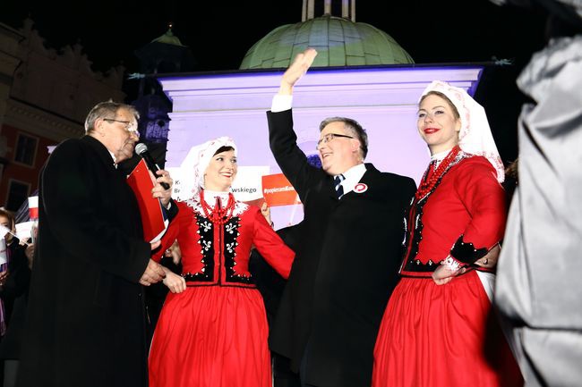 Prezydent Komorowski w Krakowie-2015