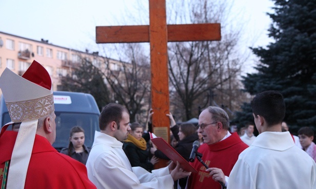 Kęty goszczą znaki ŚDM