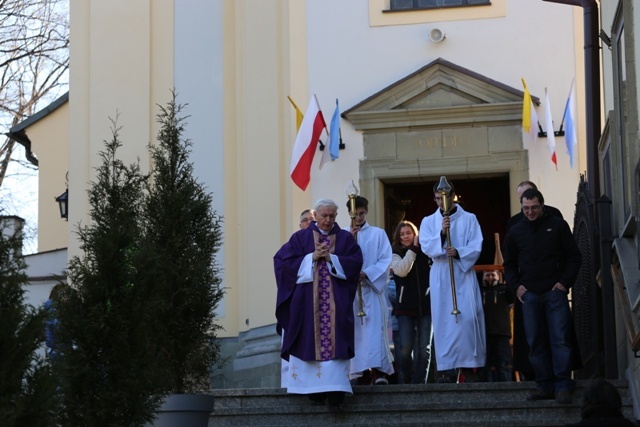 Znaki ŚDM w Andrychowie