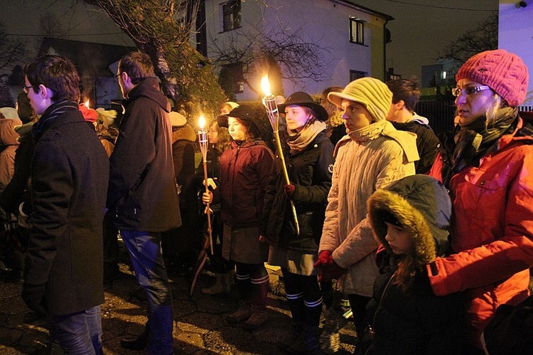 Krzyż i ikona Matki Bożej w Bielsku-Białej - cz. 1