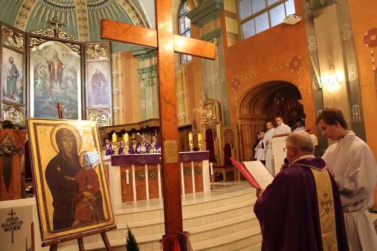 Pożegnanie znaków ŚDM w Bielsku-Białej