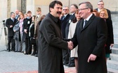 Prezydenci Węgier i Polski w Katowicach