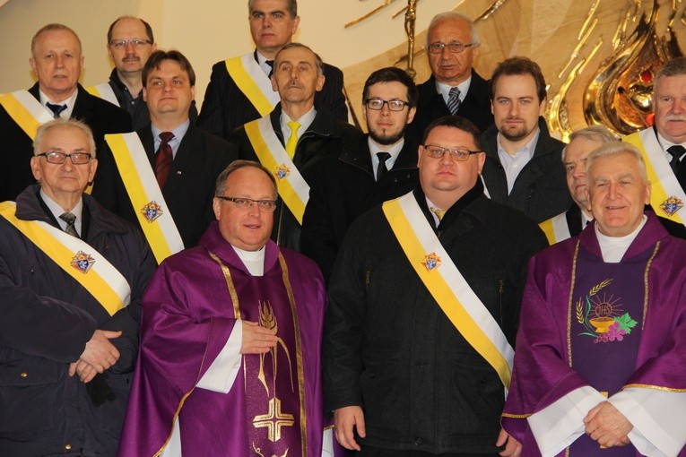 Spotkanie Rycerzy Kolumba w tarnowskiej parafii pw. Miłosierdzia Bożego w Tarnowie 