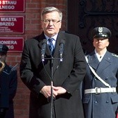  W uroczystościach rocznicowych uczestniczył prezydent Bronisław Komorowski