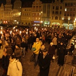 Akademicka Droga Krzyżowa ulicami Wrocławia 2015