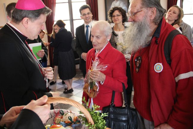 Spotkanie wielkanocne z abp. Kupnym