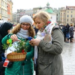 Święcenie pokarmów wielkanocnych. Kraków - 2015