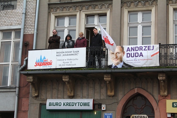 Andrzej Duda w Wałbrzychu