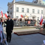 Piąta rocznica katastrofy smoleńskiej na Krakowskim Przedmieściu