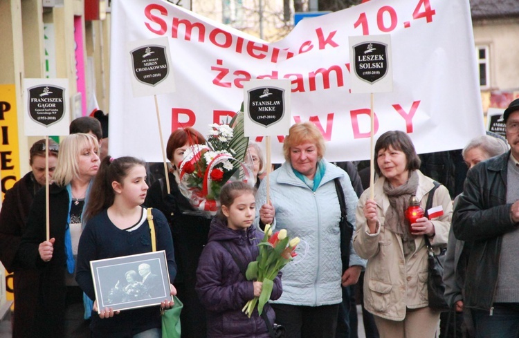 Marsz pamięci w Tarnowie