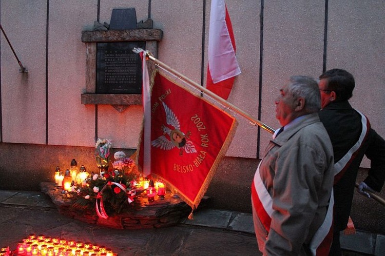 5. rocznica katastrofy smoleńskiej w Bielsku-Białej